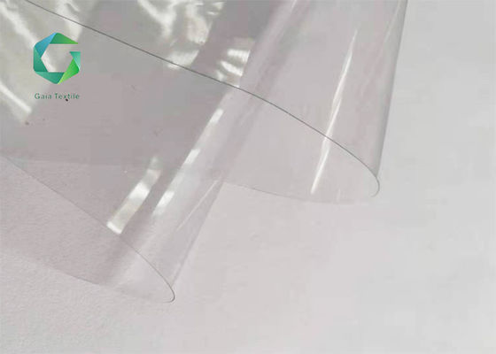 vinilo ignífugo de la ventana del M2 del Super Clear transparente de la tela del PVC 550gsm de 0.45m m