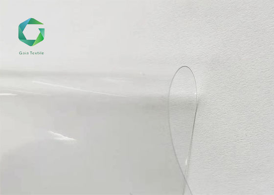 vinilo ignífugo de la ventana del M2 del Super Clear transparente de la tela del PVC 550gsm de 0.45m m