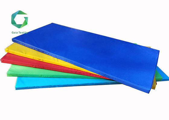 estera impermeable del entrenamiento 610gsm, 100N gimnasio Mat Fabric Synthetic Leather de la adherencia 100d