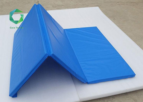 Proteja la tela 100d de Mat Tarpaulin Leather Vinyl Coated del gimnasio del PVC de la longitud de la protección los 50m